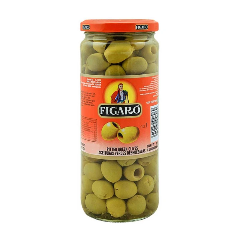 Figaro Pitted Green Olives